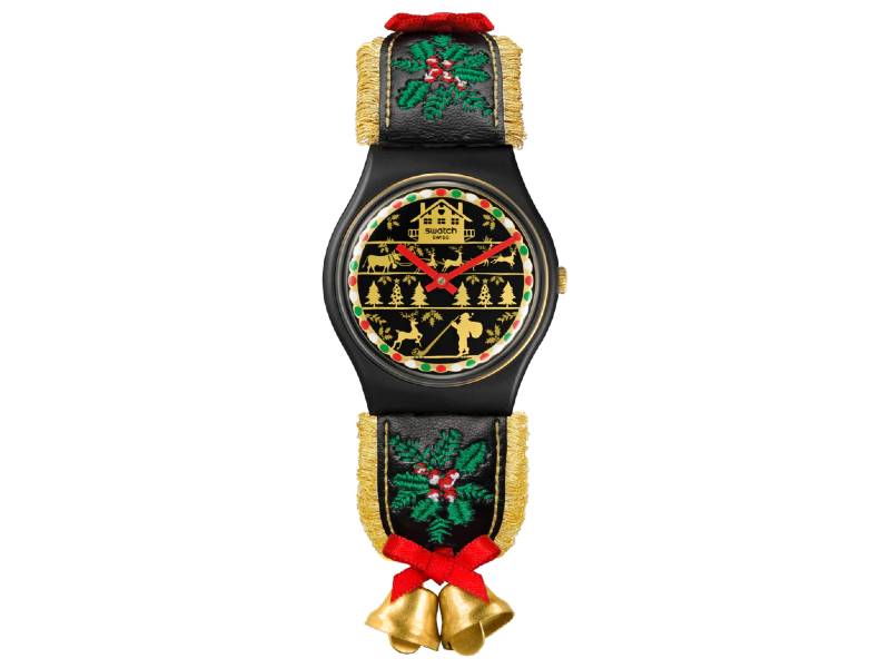 SWATCH XMAS COLLECTION GOLDEN MERRY SO28B115